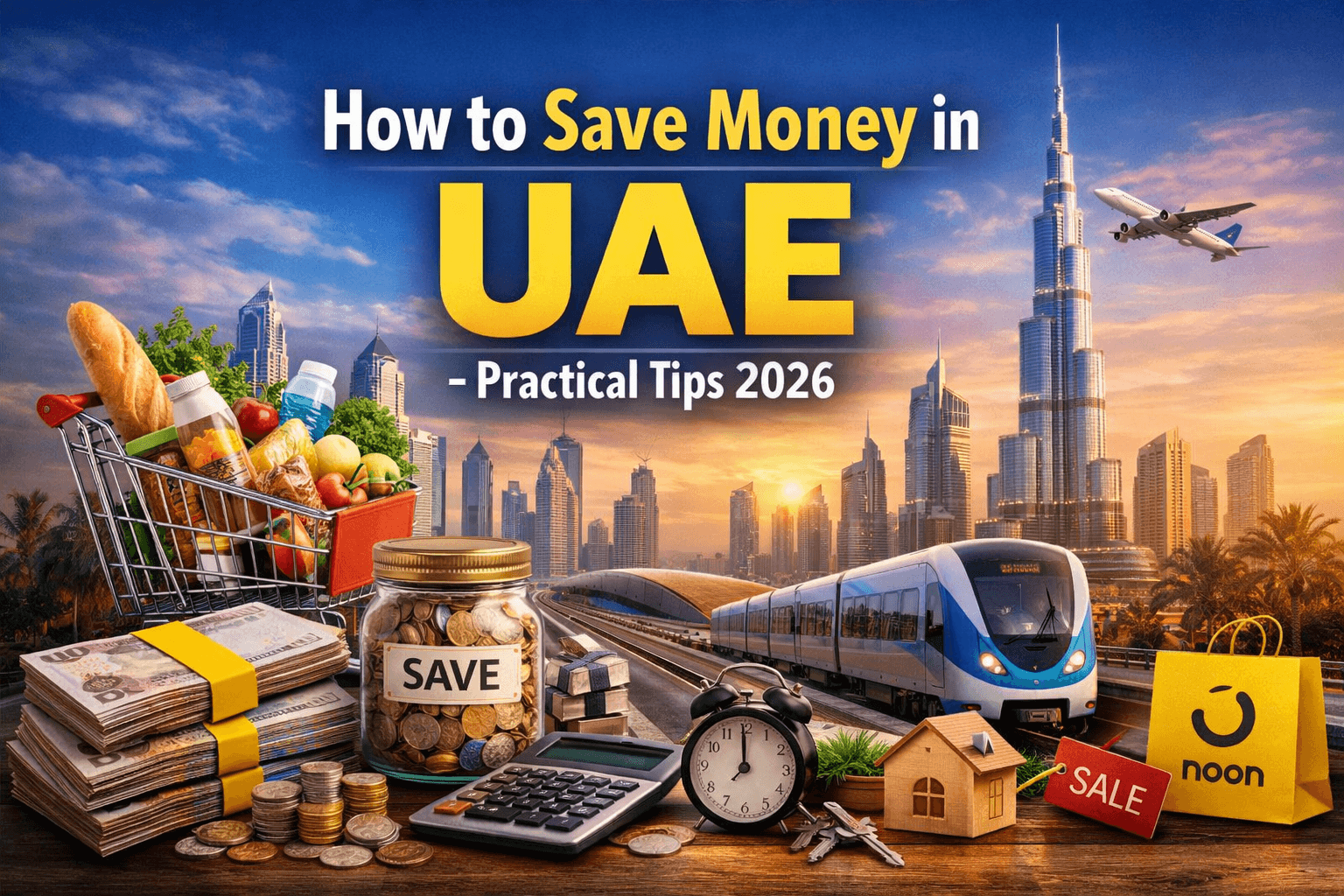 نصائح وحيل التوفير في الإمارات