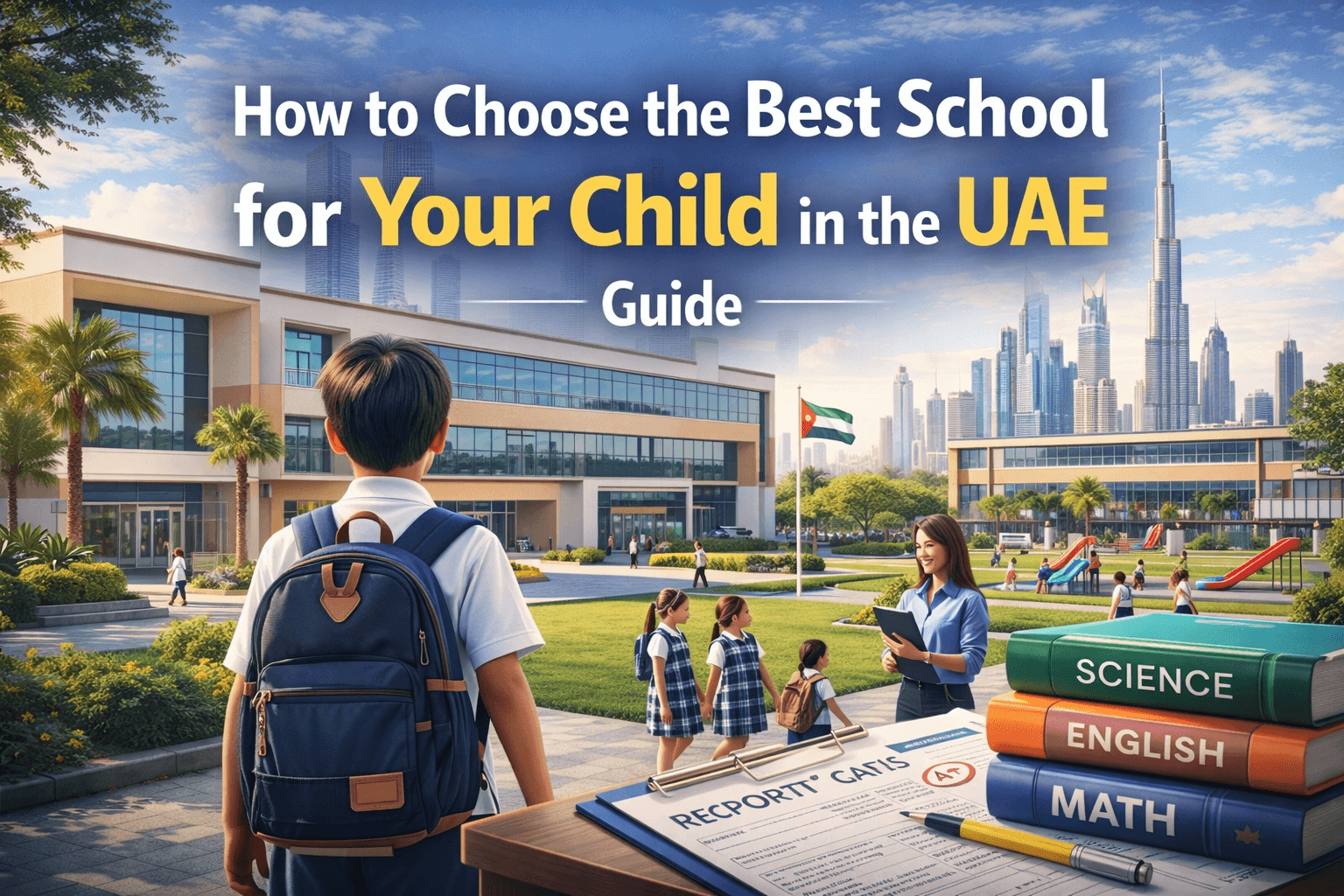 كيف تختار المدرسة المناسبة لطفلك في الإمارات