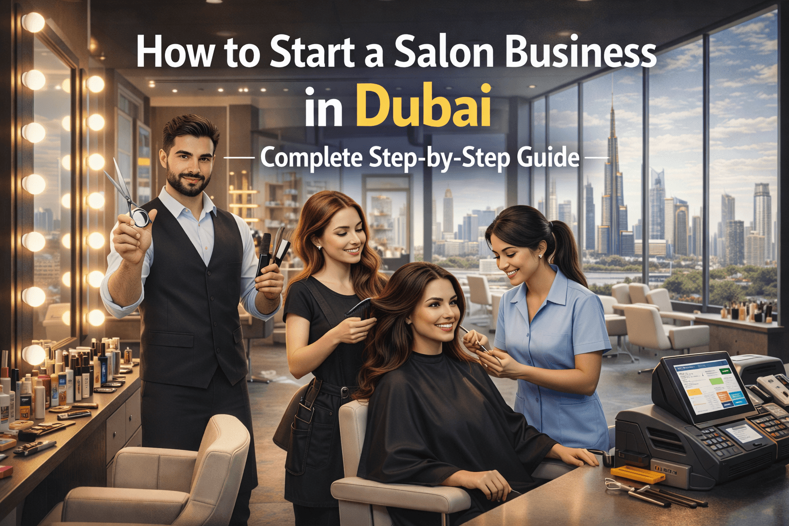 How to Start a Salon Business in Dubai – Complete Step-by-Step Guide