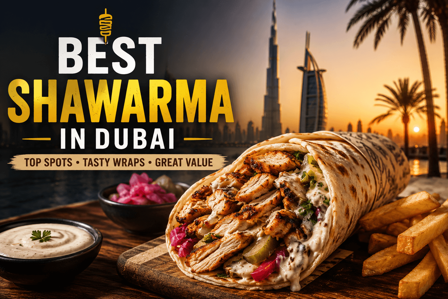 Best Shawarma in Dubai: Top Spots for Lebanese, Syrian, and Late-Night Shawarma