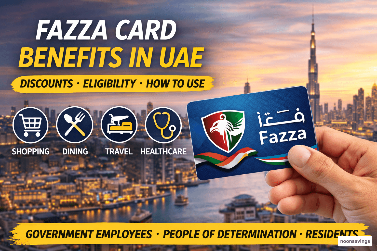 Fazza Card Benefits in UAE – Complete Guide to Discounts, Eligibility & How to Use