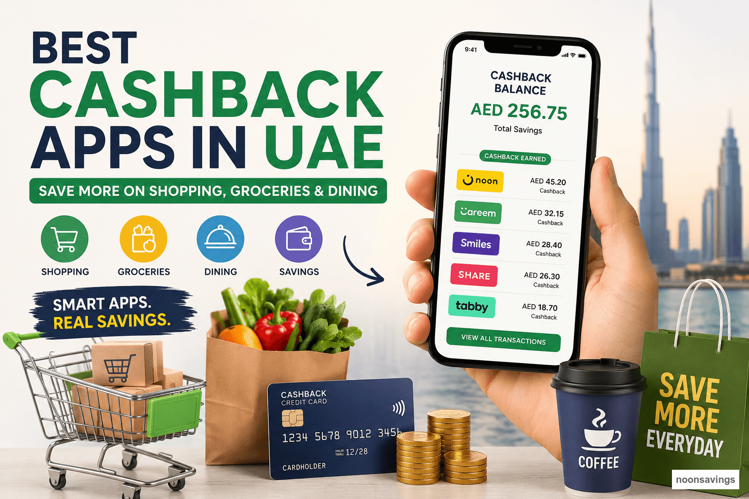 أفضل تطبيقات الكاش باك في الإمارات 2026: أي التطبيقات تساعدك فعلاً على التوفير؟